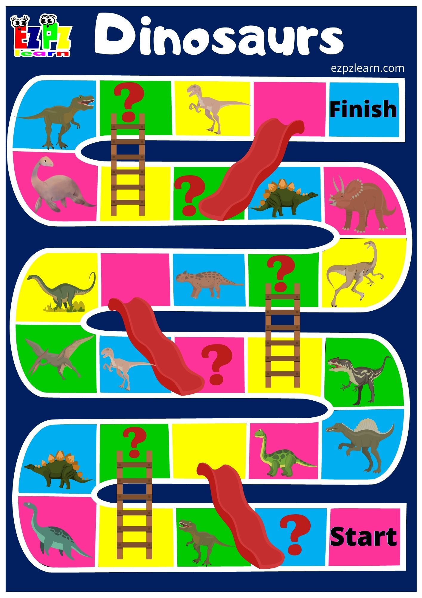 dinosaurs-slides-and-ladders-game-ezpzlearn